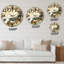 Inspirational Butterflies Hope - Large Cottage Wall Clock-73165705
