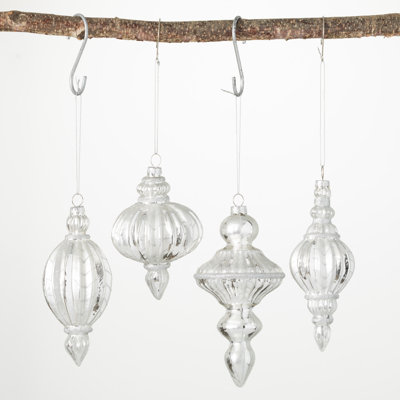 Maison De Noel Glass Finial Ornament