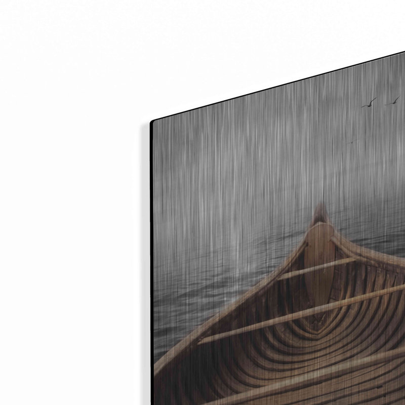 «Old Wooden Canoe» par Lori Deiter, H 16 po x l 12 po