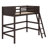 Wood Loft Bed With Ladder-1722707689