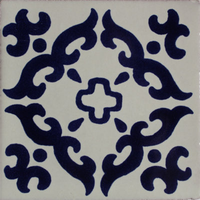Carreau mexicain TalaMex Barroco Talavera 6 pièces x 6 po 6 pièces