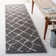 Zettie Berber Shag Performance Geometric Rug