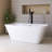 67" Acrylic Freestanding Soaking Bathtub