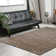 Brun clair oriental tapis décoratif Benson