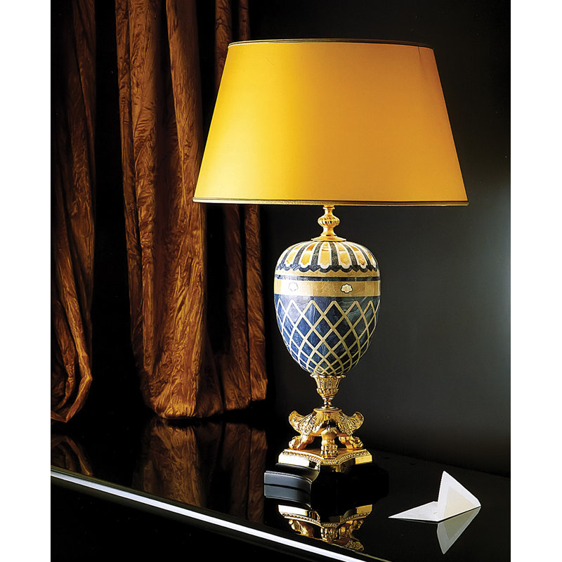 Mosaic Hottonia 35" Table Lamp