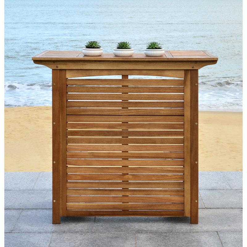 Yoan Outdoor Home Bar, Teak
