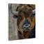 «Bison Rustic Portrait», art mural sur toile par Cat Thurman Designs-1280902764