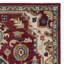 Vahakn Hand-Tufted Wool Red/Blue Area Rug-1324709735