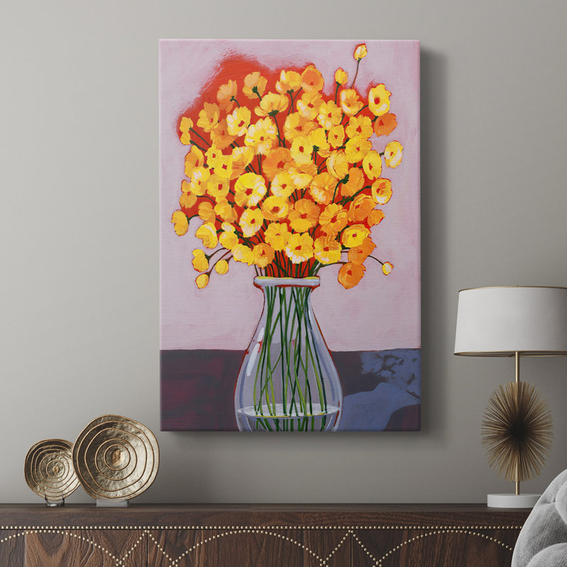 Daisy Bouquet II - galerie sur mesure, H 27 po x l 18 po
