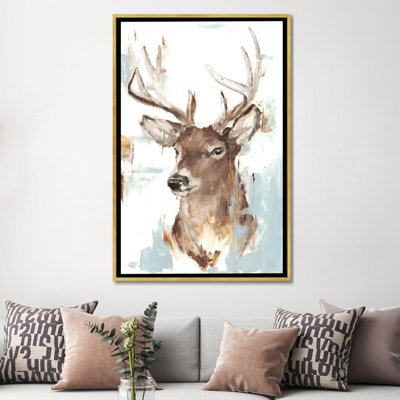 Reproduction d’art « modern Deer Mount II » par Ethan Harper