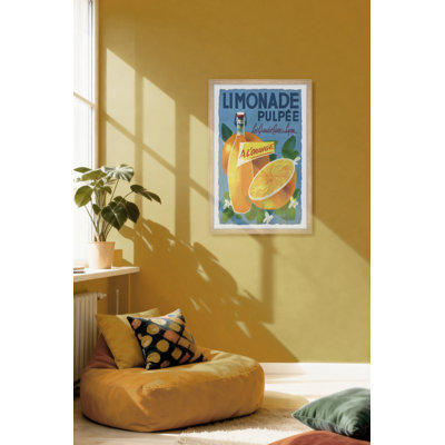 "Limonade Pulpee" Framed Print