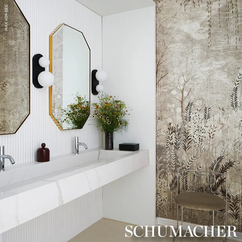 Schumacher x Colette Cosentino Bisou Panel Set, Tin