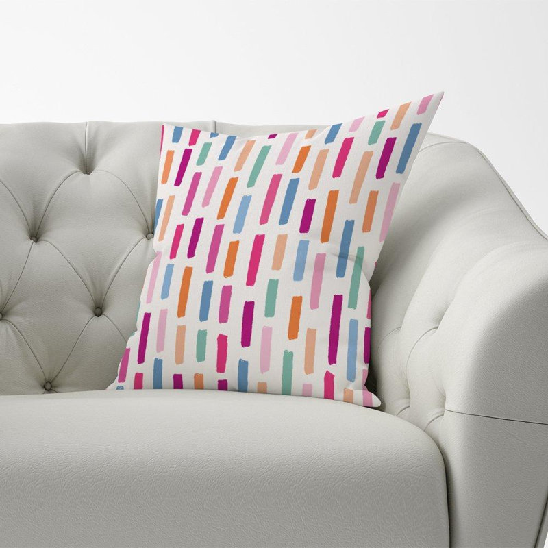 Dzeisonas Geometric Square Cushion