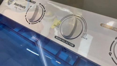 Auertech Portable Washing Machine, Mini Compact Washer 8LBS Washing  Capacity Semi-Automatic Laundry Machine, Time Control