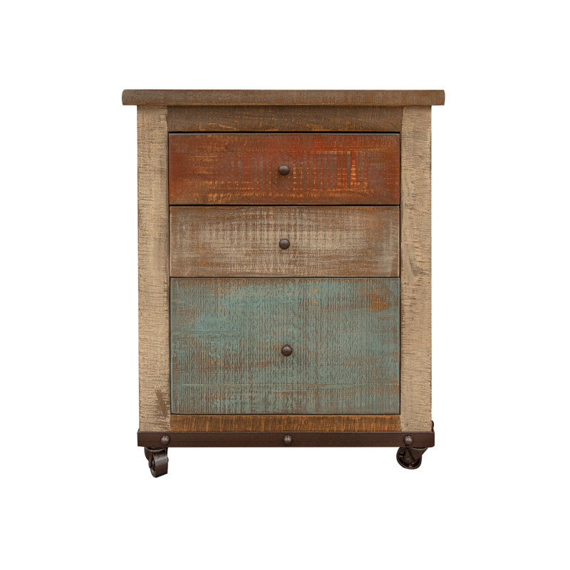 Dobby 3 Drawers File (Fits Letter & Legal Size)