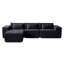 Canapé modulaire avec repose-pieds 4 pièces Berrysburg-130628796