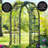 Montebello Iron 84" Tall Garden Arbor-1275385468