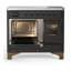 Majestic III Series 40 Inch Induction Range with 6 Induction Elements in Stainless Steel (Brass Trim)-1837201732-1837201736