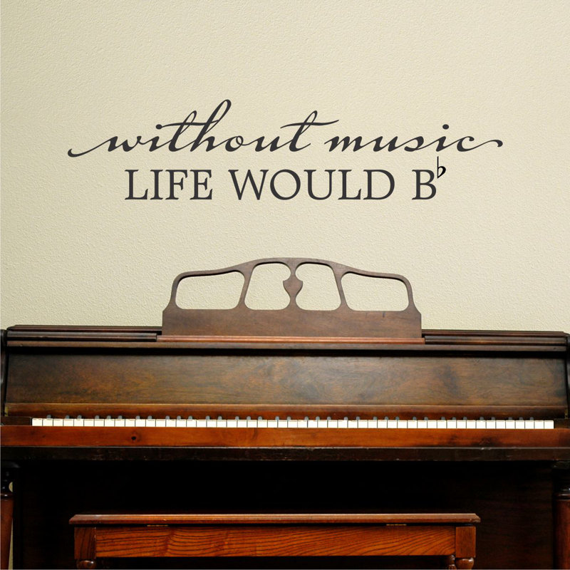 Text & Numbers Wall Decal