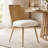 4- Person Dining Table Sets With Extendabe Oval Table & 4 Upholstered Rattan Back Chairs-419632748