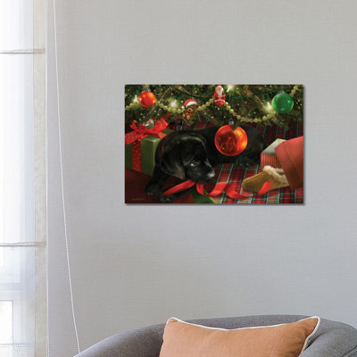 Black Is The New Green by Giordano Studios - Wrapped Canvas Print