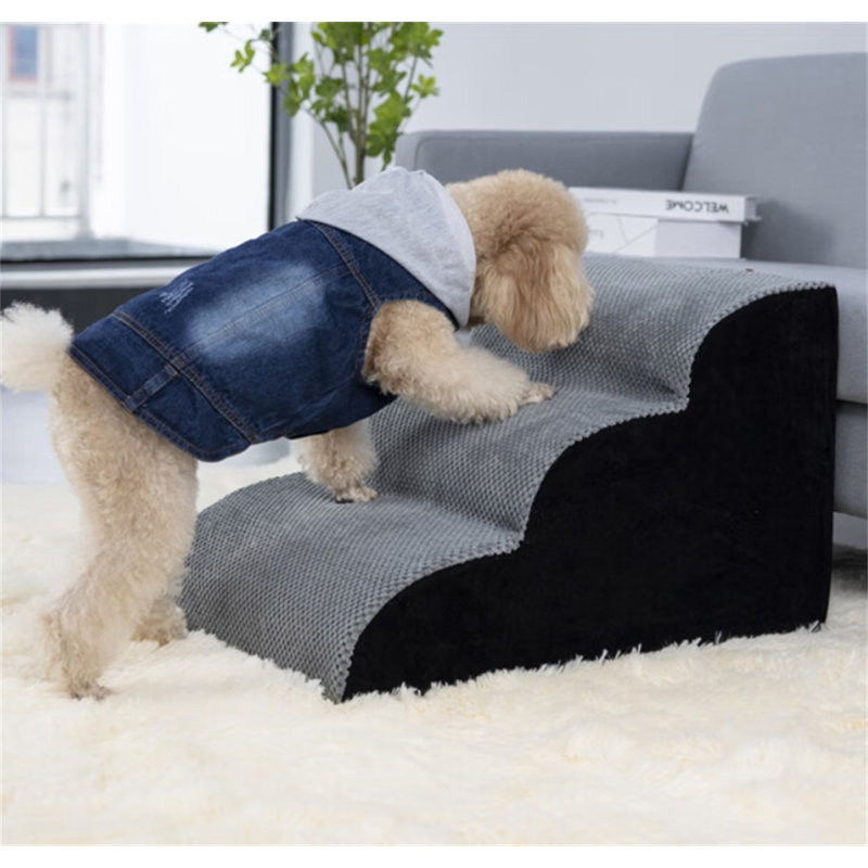 Escalier pour chien de compagnie, Grand (H 15,74 po x l 15,74 po x P 23,62 po)