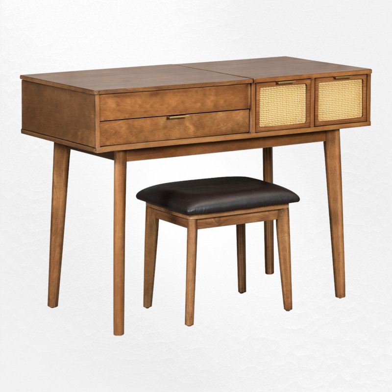 Venetka Makeup Vanity Set with Stool
