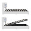 PU Leather Ottoman Bed, RGB LED Storage Headboard & USB-C Charging, European Double (140X200cm) & King (160X200cm) -1980406738-1980406739