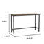 Console ClickDecor Lincoln, brun