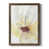 Walnut Framed Canvas