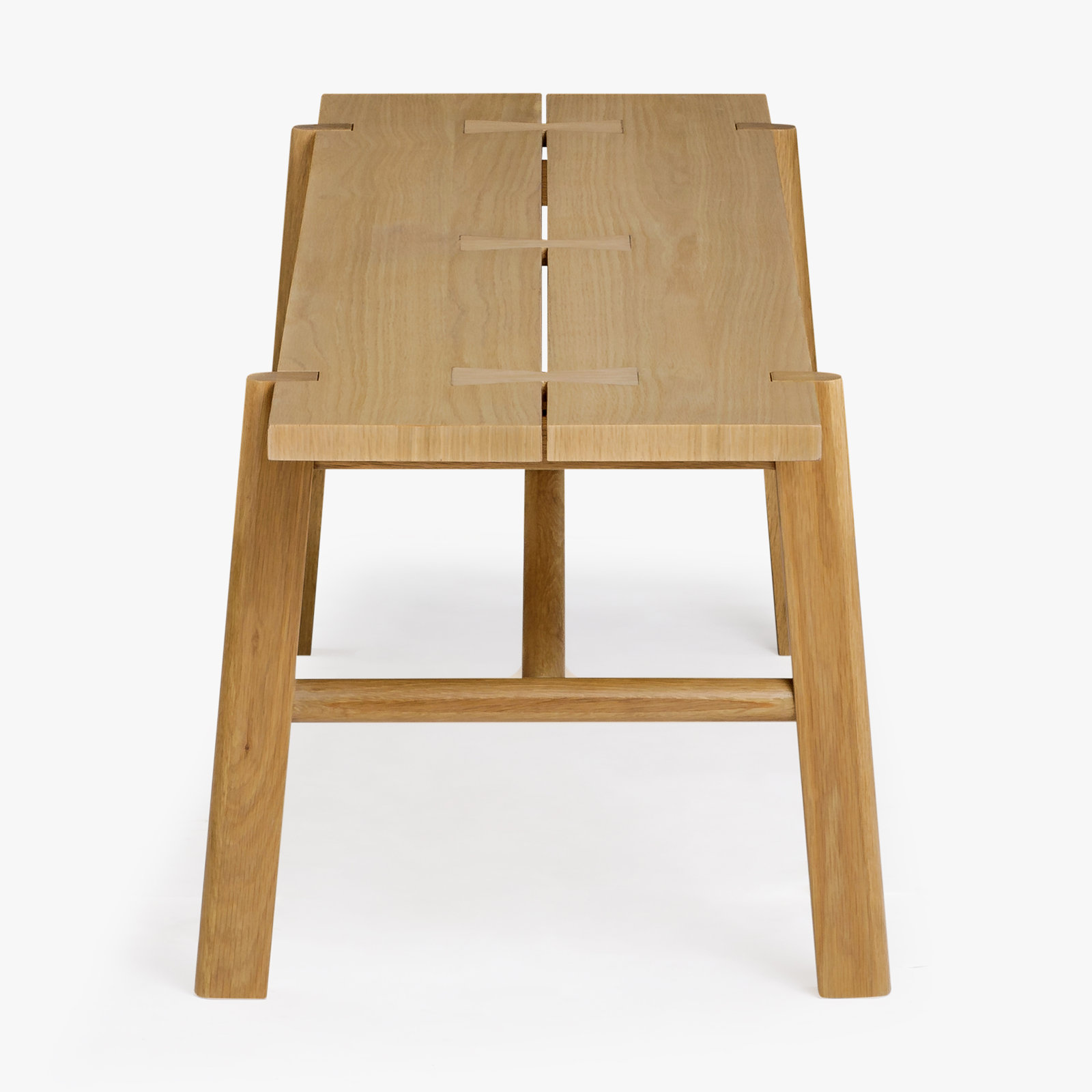 Brennan 64" Solid Oak Dining Bench
