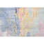 Wool Abstract Area Rug in Blue/Camel-70063551
