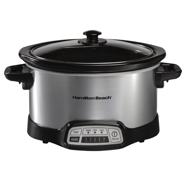 Hamilton Beach® Programmable Slow Cooker & Reviews | Wayfair