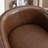  Kasia 27.6'' Wide Luxe Soft Swivel Arm Barrel Chair with Nailhead Trim and Removable Cushion-111056211