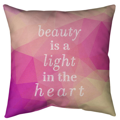 Reversible Throw Pillow