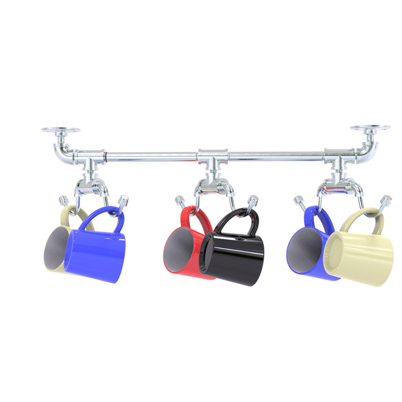 Tolley Organizer Hooks, Matte Gray