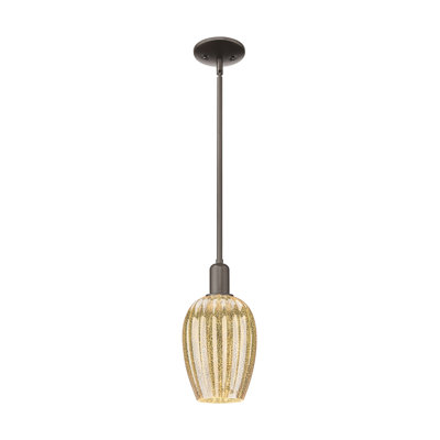 Downtown Urban - Preston - Mini-luminaire suspendu avec tige en forme de flûte 6 "1 lumière - Preston