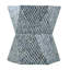 Tabouret de jardin bleu effilé Tapered, table d'appoint