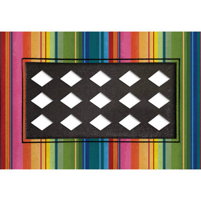 Non-Slip Striped Doormat