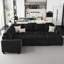 Canapé-lit modulaire en L avec repose-pieds Shavera-1443747845