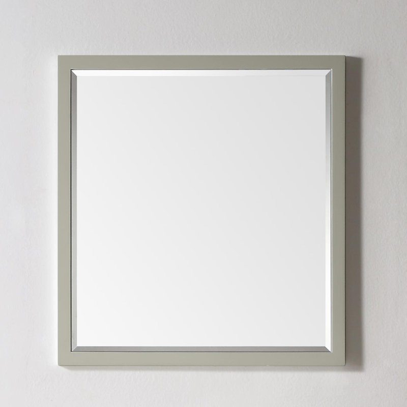 Miroir de commode Chamond, Vert, 31" x 30"
