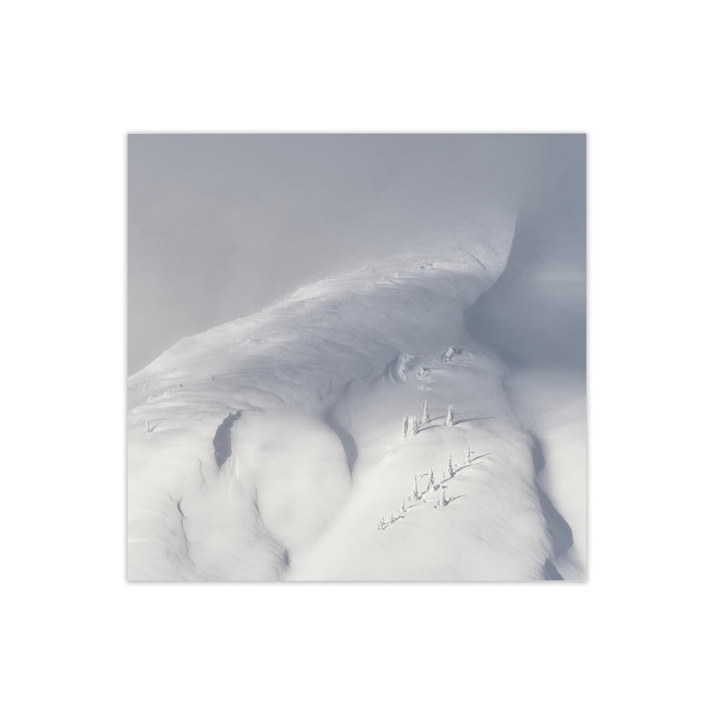 Planet Snow 2 by Nur Mut - Print, 50 cm H x 50 cm W