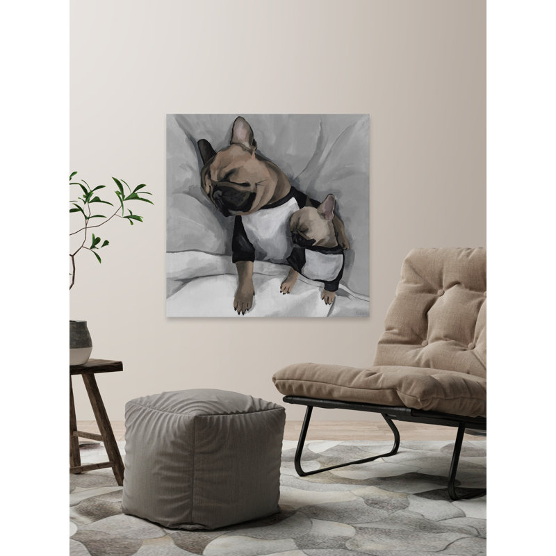 Parvez Taj - Wrapped Canvas Painting, 20 cm H x 20 cm W
