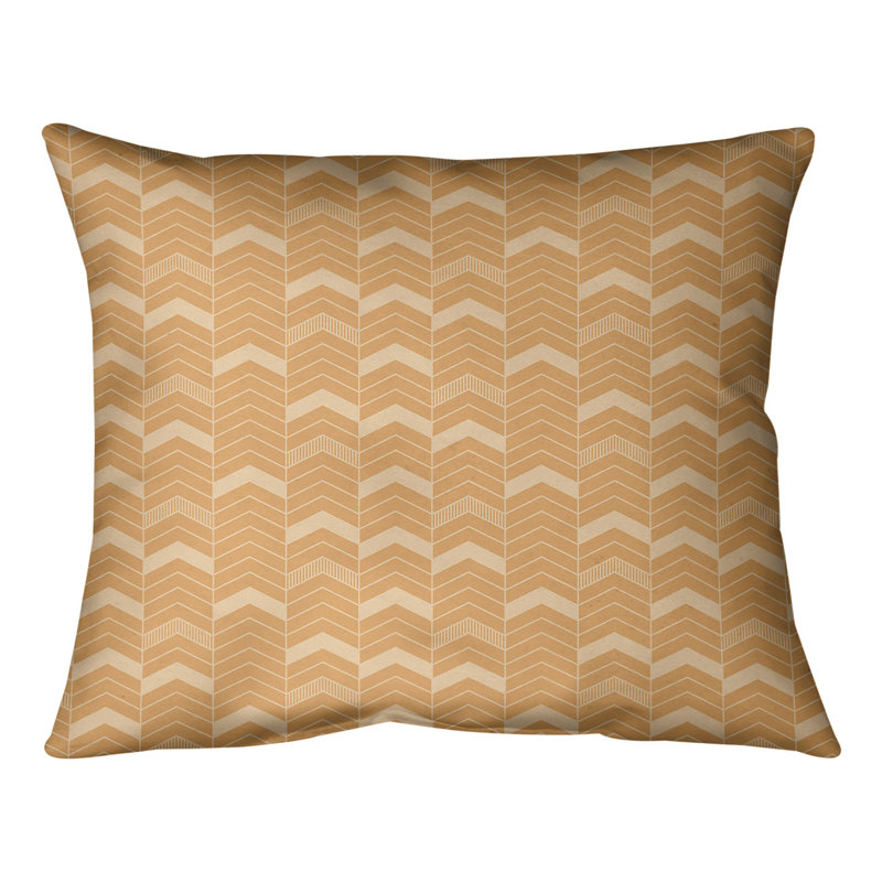 Coussin Rhonda, Duvet / Plumes, H 10 po x l 14 po, Orange