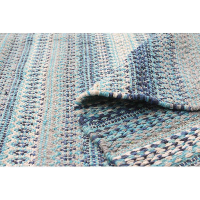 Irving Place Wool Geometric Indoor Rug, Rectangle 5'2" x 7'8"