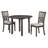 Ziemer 2 - Person Solid Wood Top Four Leg Dining Set-81447741-81447713
