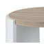 Table basse en chêne et blanc Zoma
