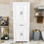 Armoire de rangement avec tiroir et tablettes réglables Stepheny-724916671-672371601