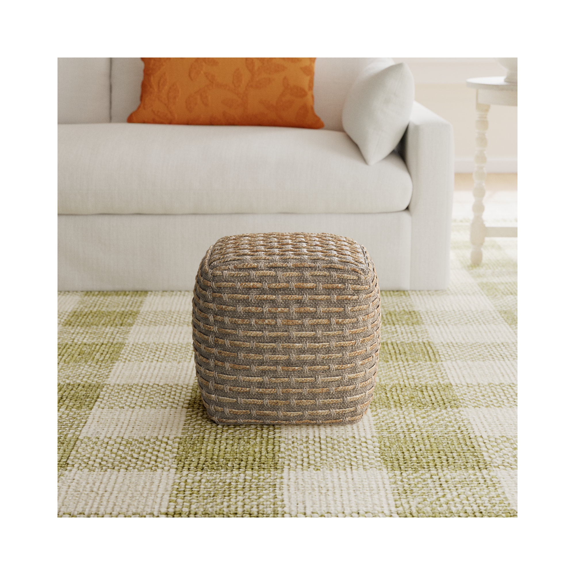 Rue Upholstered Pouf