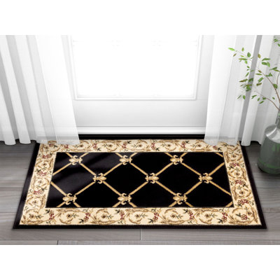 Tapis noir Colindale